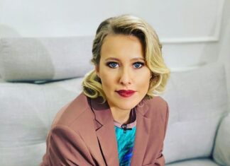 Ксения Собчак сломала нос