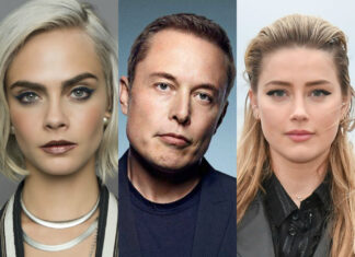 Маск высказался о “сексе втроем” с Херд и Делевинь