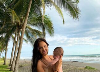 Анастасия Решетова уехала с сыном из России