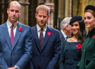 Принц Гарри и принц Уильям разойдутся за гробом деда