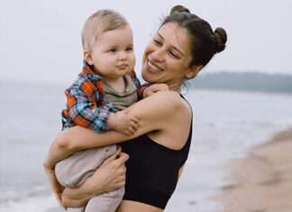 Рассекретили: Куркова впервые показала годовалого сына