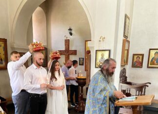 ST обвенчался с супругой в Грузии: видео