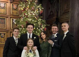 Роскошно и по-домашнему: как звезды отметили Рождество