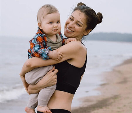 Рассекретили: Куркова впервые показала годовалого сына